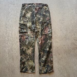 Men's King's Mountain Shadow Camo Camouflage Green Hunting Cargo Pants Sz Medium